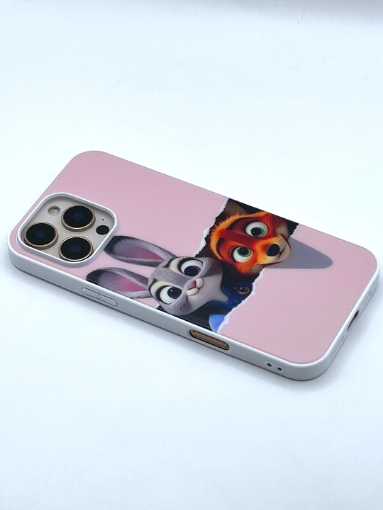 iPhone X XS, 11, 12, 13, 14, 15, 16 Pro, Max, твёрдый глянцевый силиконовый чехол