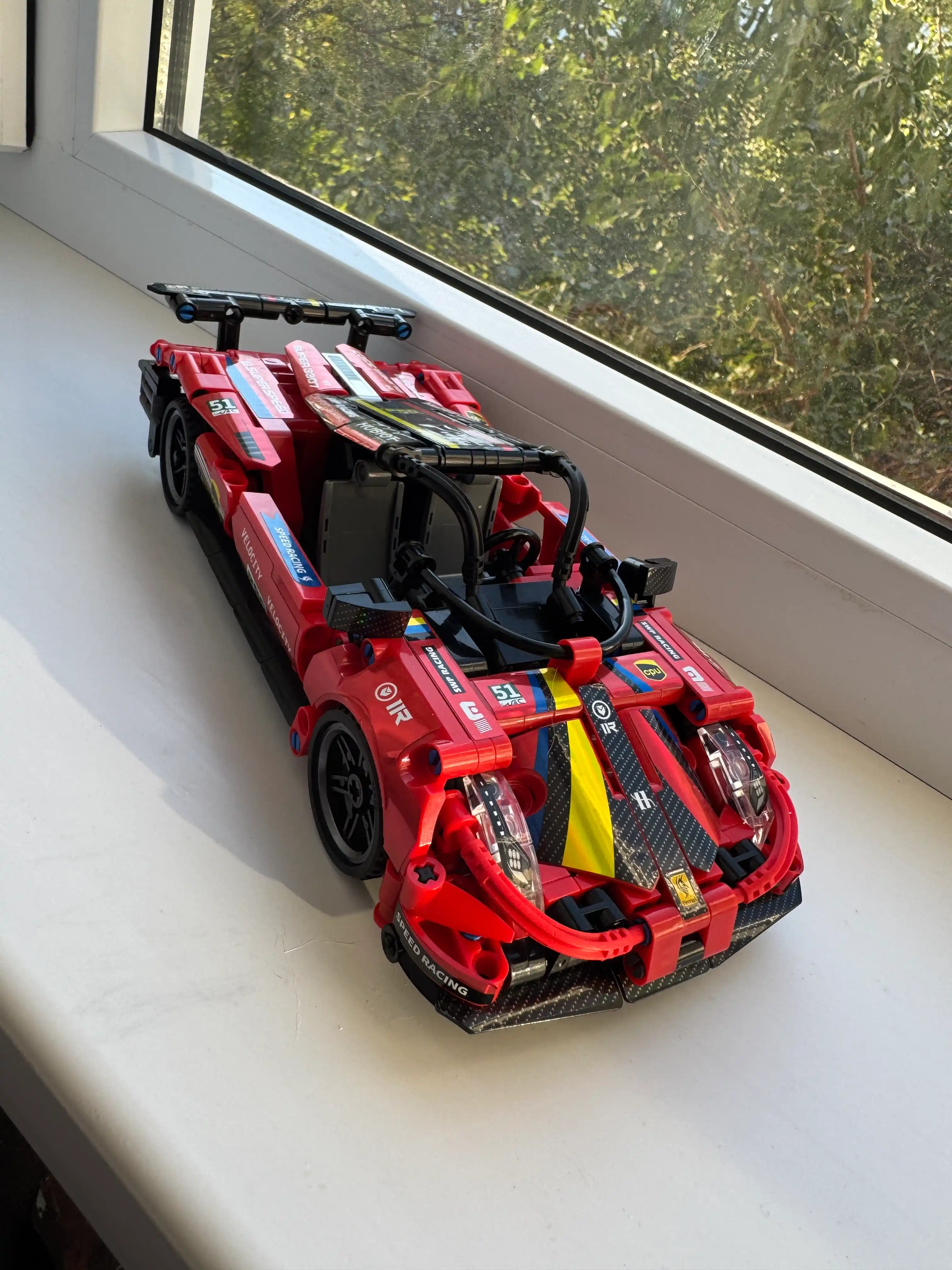 Konstruktor Technic Ferrari, Bugatti, Porshe, Lamborghini, mototsikl, superkar