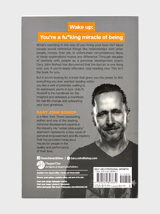 Unfu*k Yourself, Do the Work, Gary John Bishop