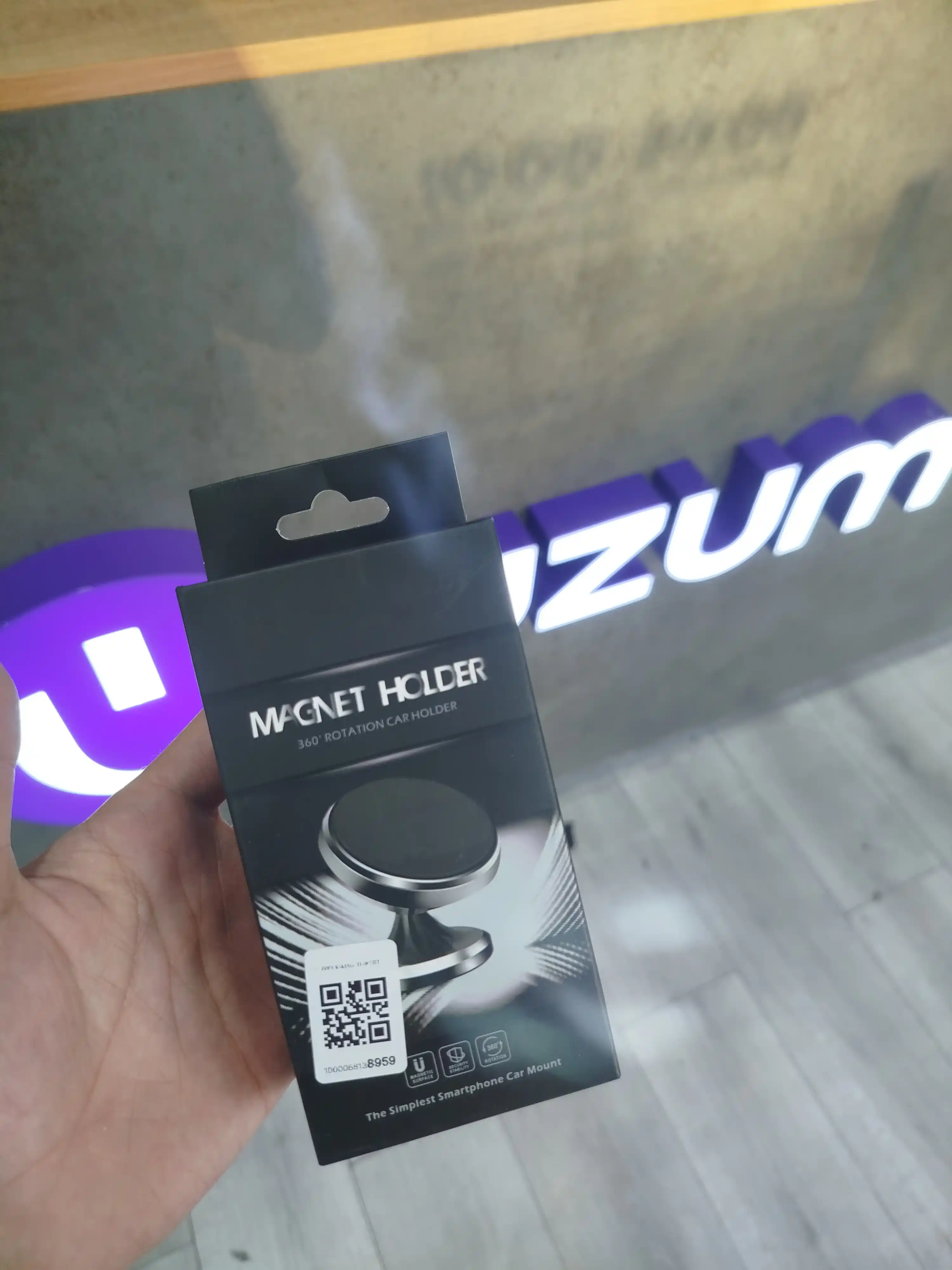 Avtomobil uchun magnit telefon ushlagich