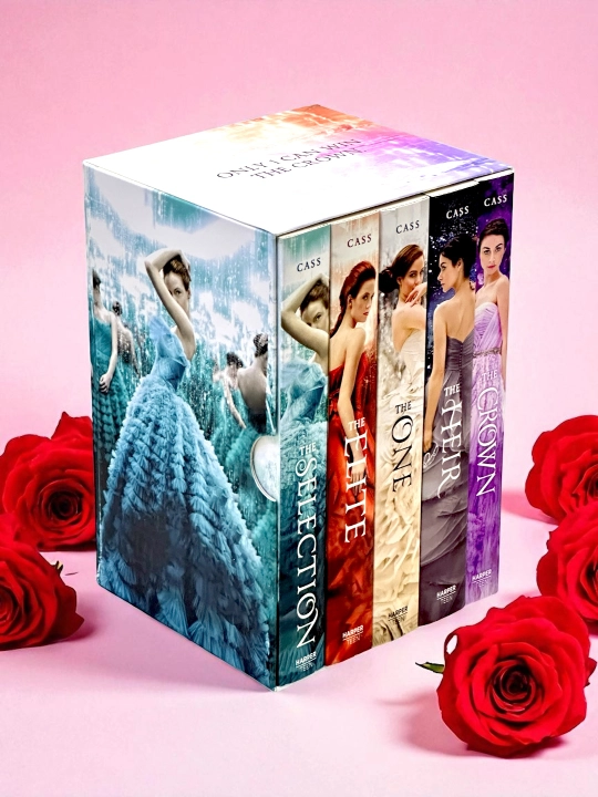 The Selection series, The Elite, One, Heir, Crown Kiera Cass - 