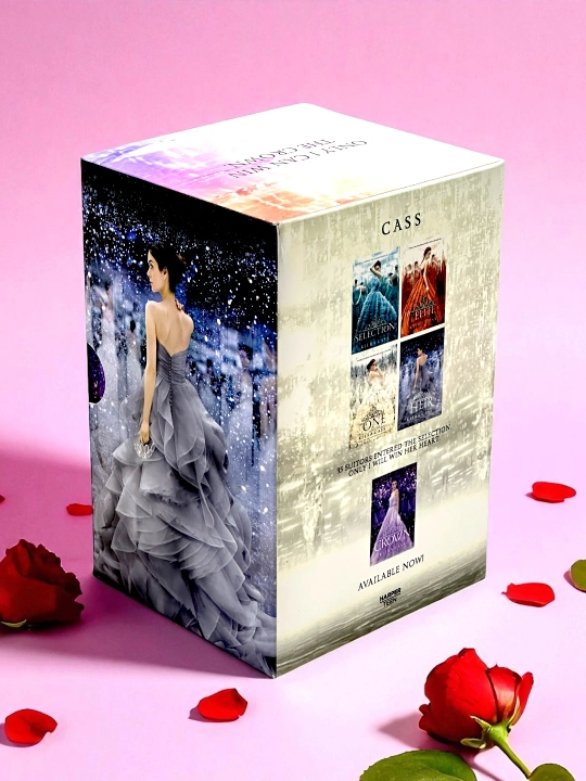 The Selection series, The Elite, One, Heir, Crown Kiera Cass