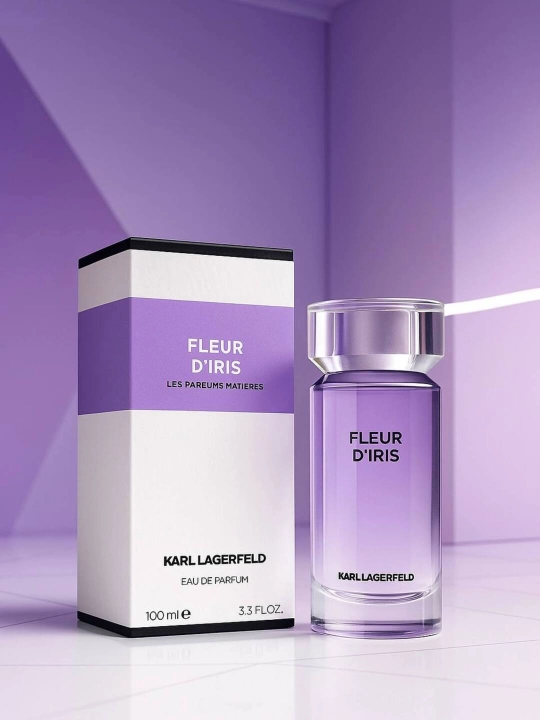 Ayollar uchun parfumlangan suv, Fleur D'Iris Karl Lagerfeld, 100 ml, Fransiya - 