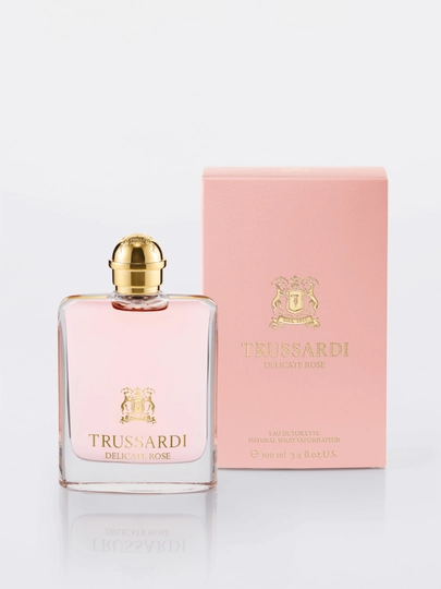 Trussardi Delicate Rose, 100 мл, туалетная вода для женщин, цветочно‑фруктовый аромат — ARABAR-TRUSSARDIDELICATEROSE