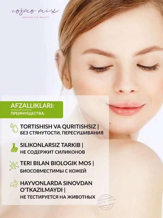 MIXIT Black Bubble Clay Cleanser, ko‘pikchali gil asosli yuz tozalovchi gel, 150 ml