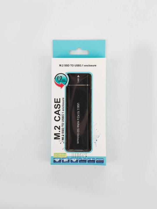 Корпус кейс для NVMe SSD USB Type-c адаптеру 6Гбит/с USB 3.0