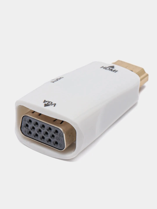 Adapter HDMI VGA ovoz kabeli blian 3.5 mm HD 1080P kompyuter noutbuklari uchun