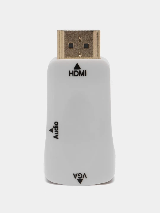 Adapter HDMI VGA ovoz kabeli blian 3.5 mm HD 1080P kompyuter noutbuklari uchun