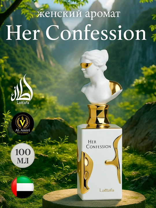 Парфюмерная вода Lattafa Pride Her Confession Eau de Parfum объемом 100 мл - 