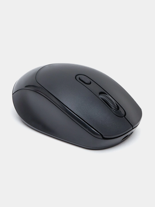 Simsiz Bluetooth sichqoncha zaryadlanuvchi ikkilamchi tartiblik noutbuk va kompyuter uchun