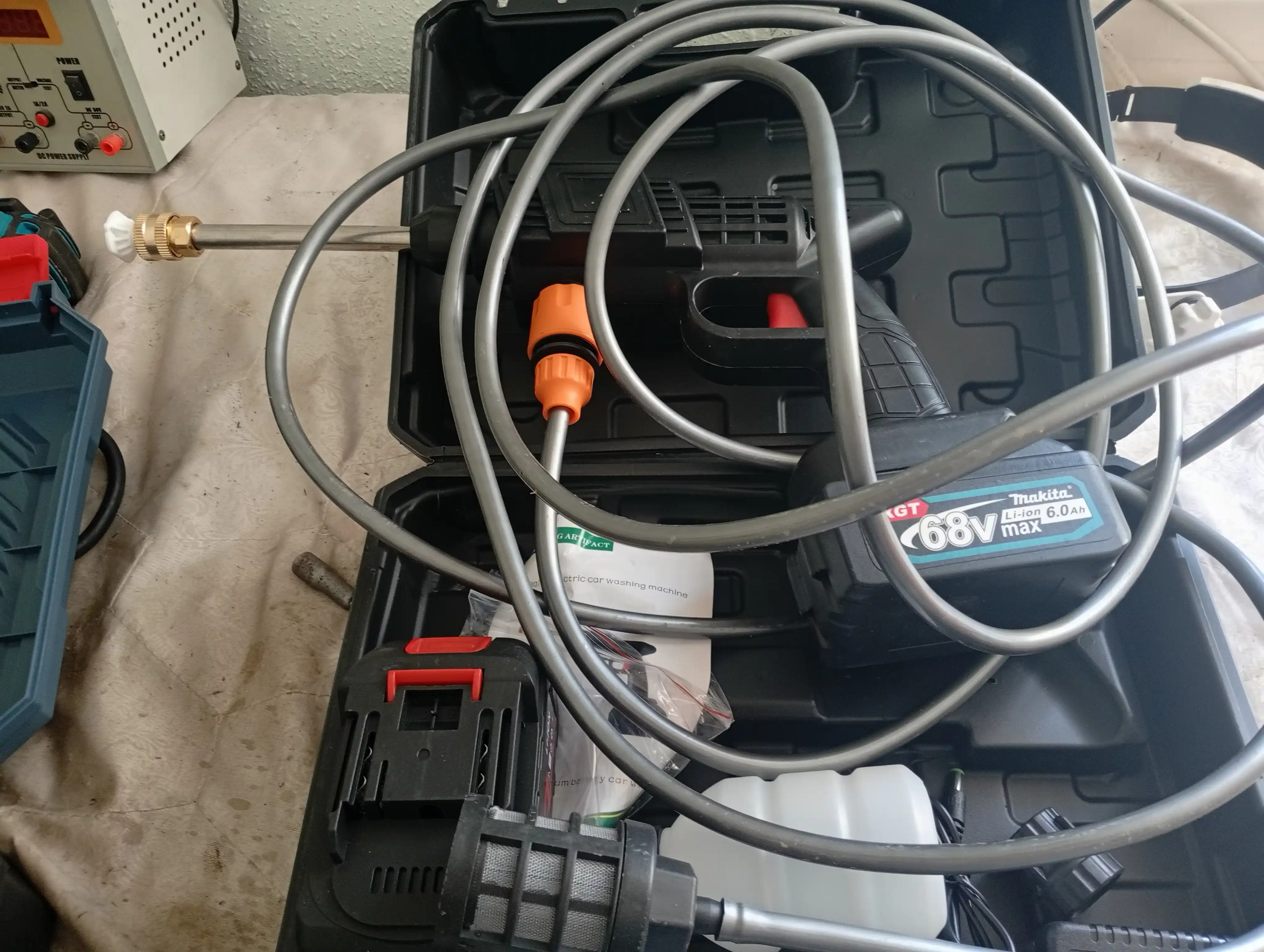 Karcher akkumulyatorli yuqori bosimli purkagich 2 va 1 batareyali