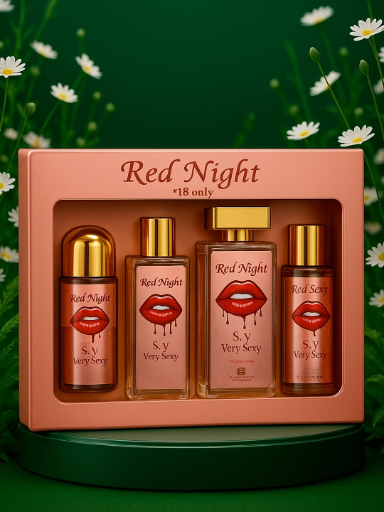 Red Night S.Y Very Sxy, подарочный набор духов - 