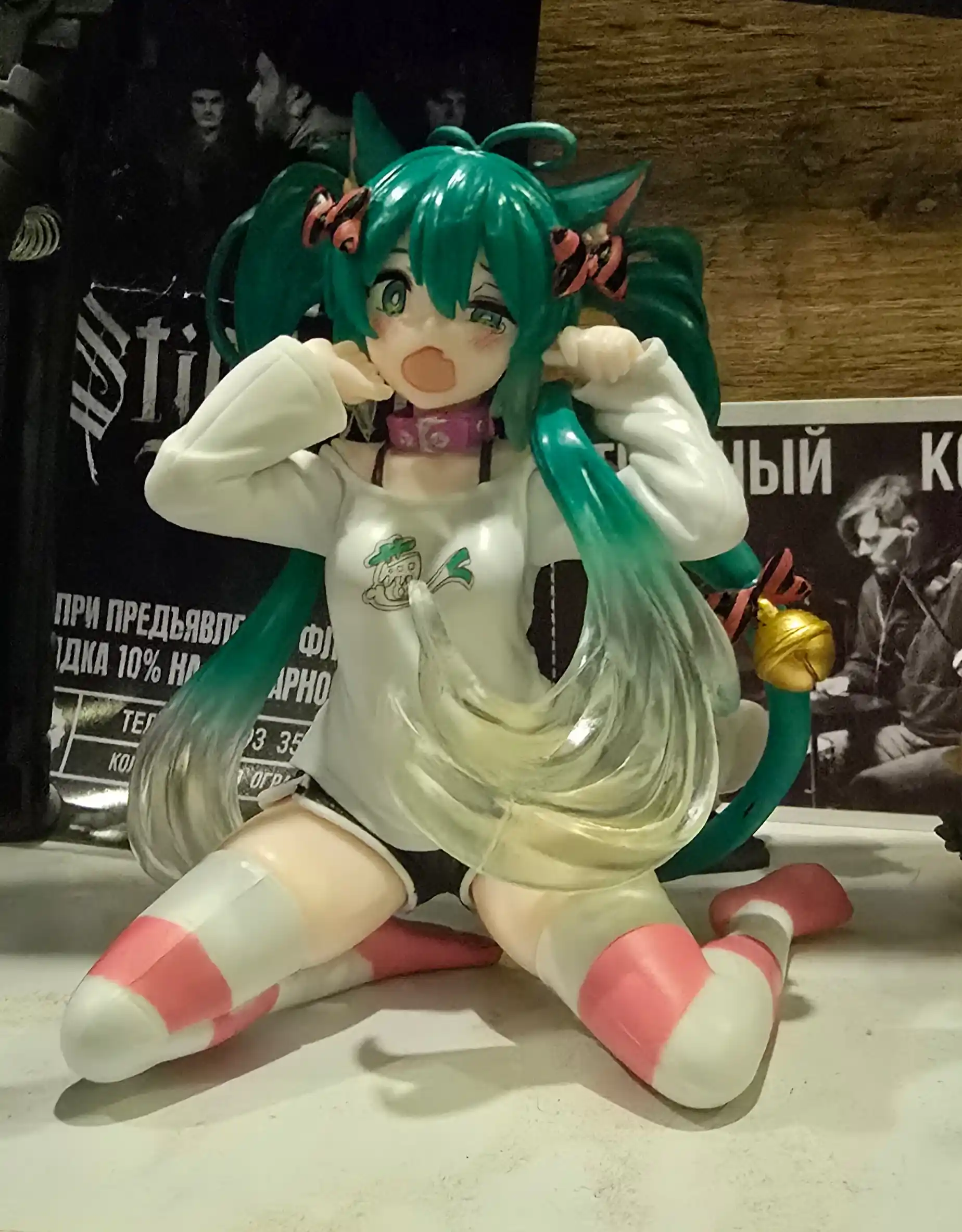 Фигурка Хатсуне Мику / Miku Hatsune кошачье ухо