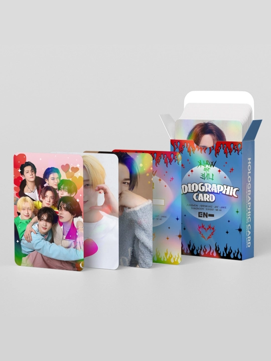 Коллекционные карточки ENHYPEN, карточки K-pop, Jay, Ni-ki, Heeseung, Sunghoon, Sunoo