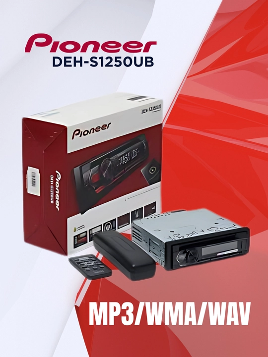 Автомагнитола Pioneer DEH-S1250UB, USB, 1DIN CD