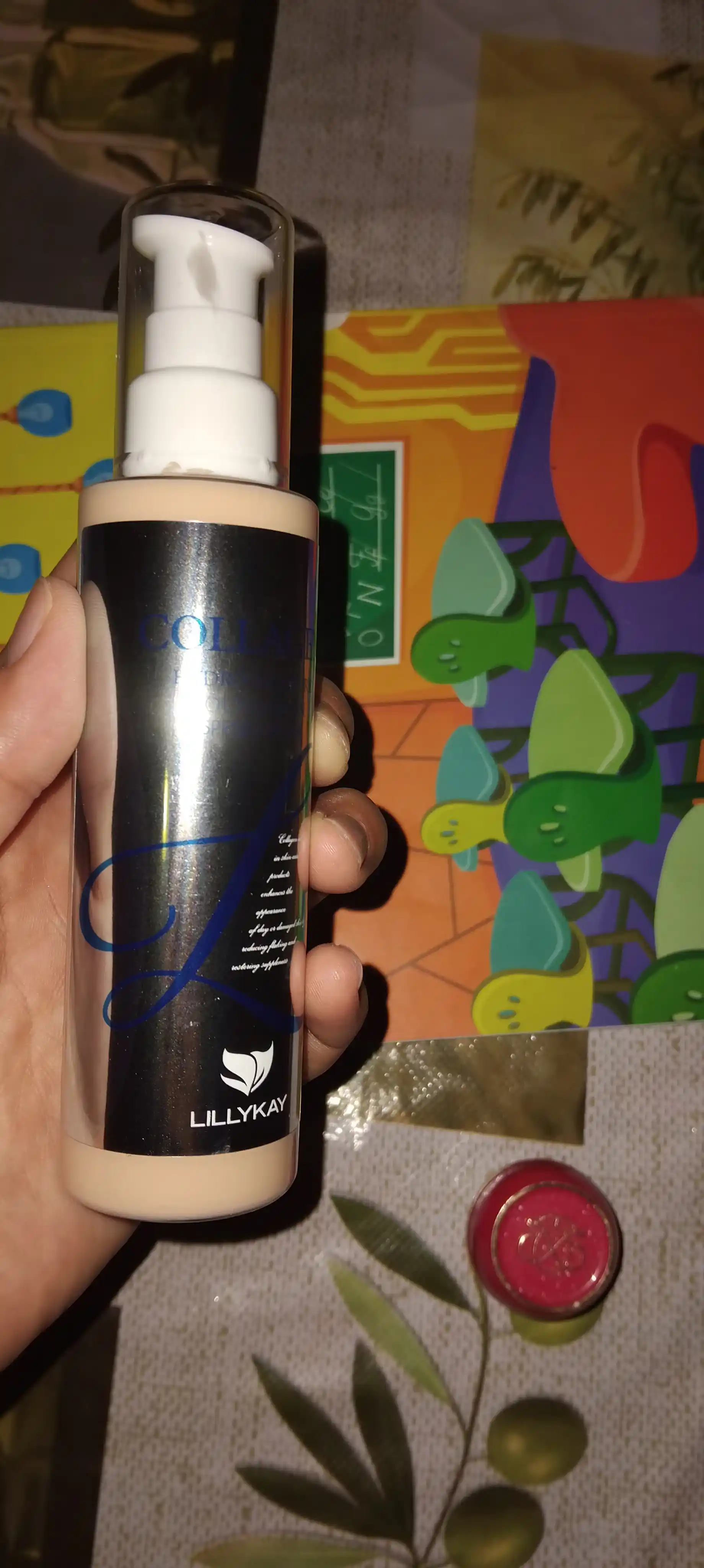 LillyKay Collagen Hydro Moisture Foundation SPF50 PA+++ tonal krem