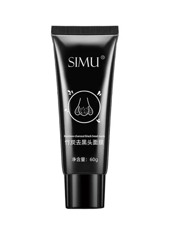 Маска для лица Simu, от черных точек, с бамбуковым углем, 60 g