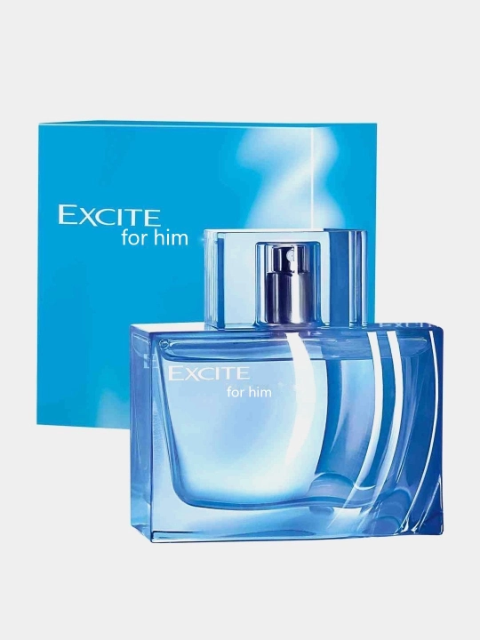Excite atir, erkaklar uchun atir, dengiz yangiligi, 75 ml