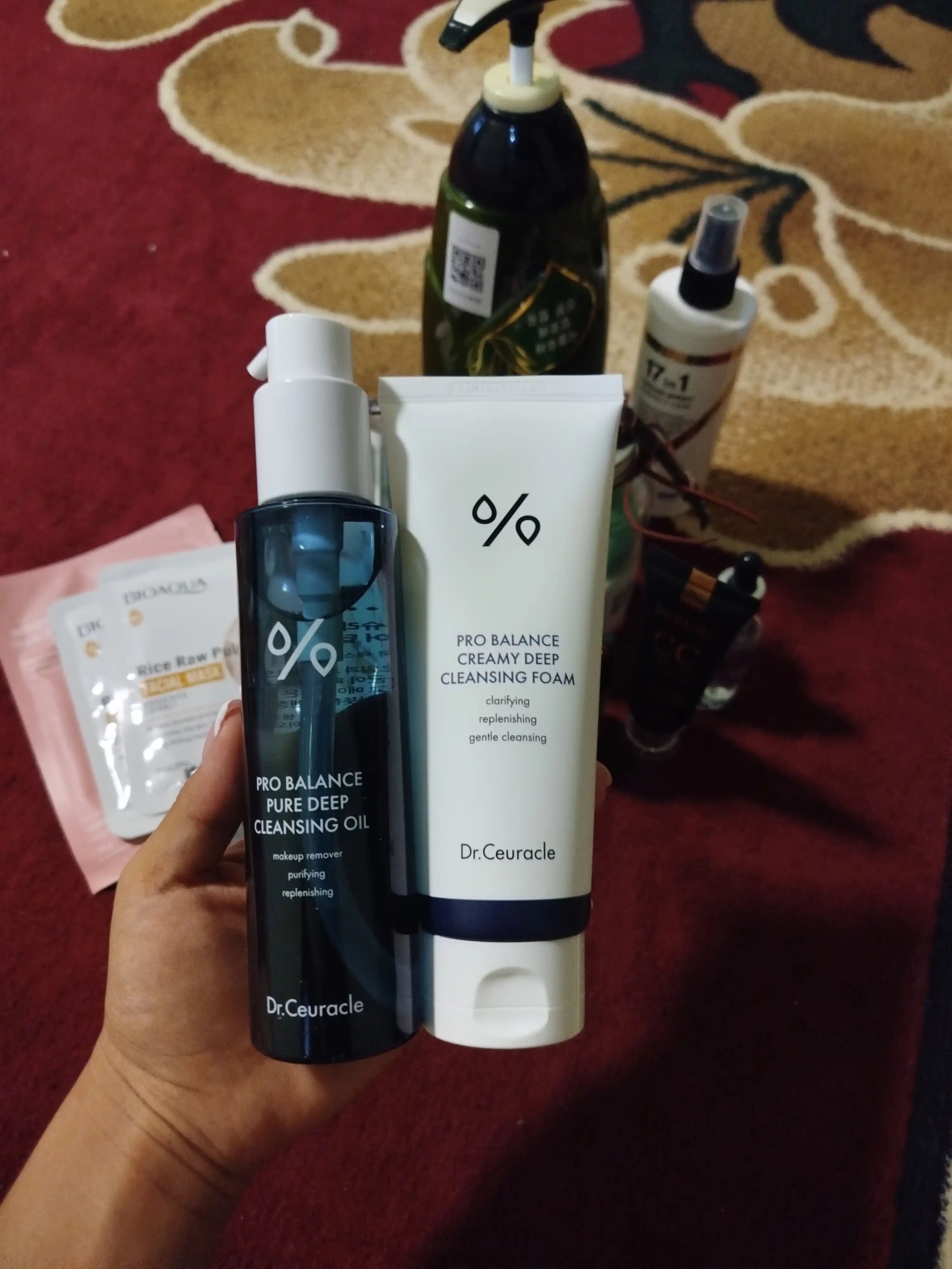 Dr. Ceuracle ikki marta tozalash to'plami Pro Balance Cleansing Duo Set