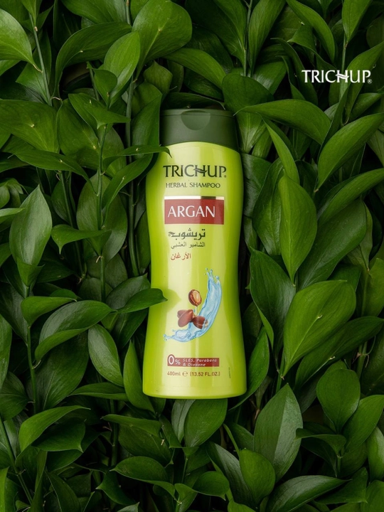 Trichup Herbal Shampoo Argan 400 ml argan moyli shampun, oziqlanish va jilo uchun