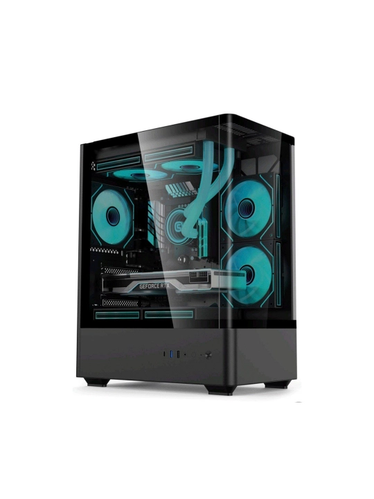 Игровой компьютер Core i5-13400F,32GB DDR5,1TB SSD NVMe, RTX5060 8GB аквариум кейс