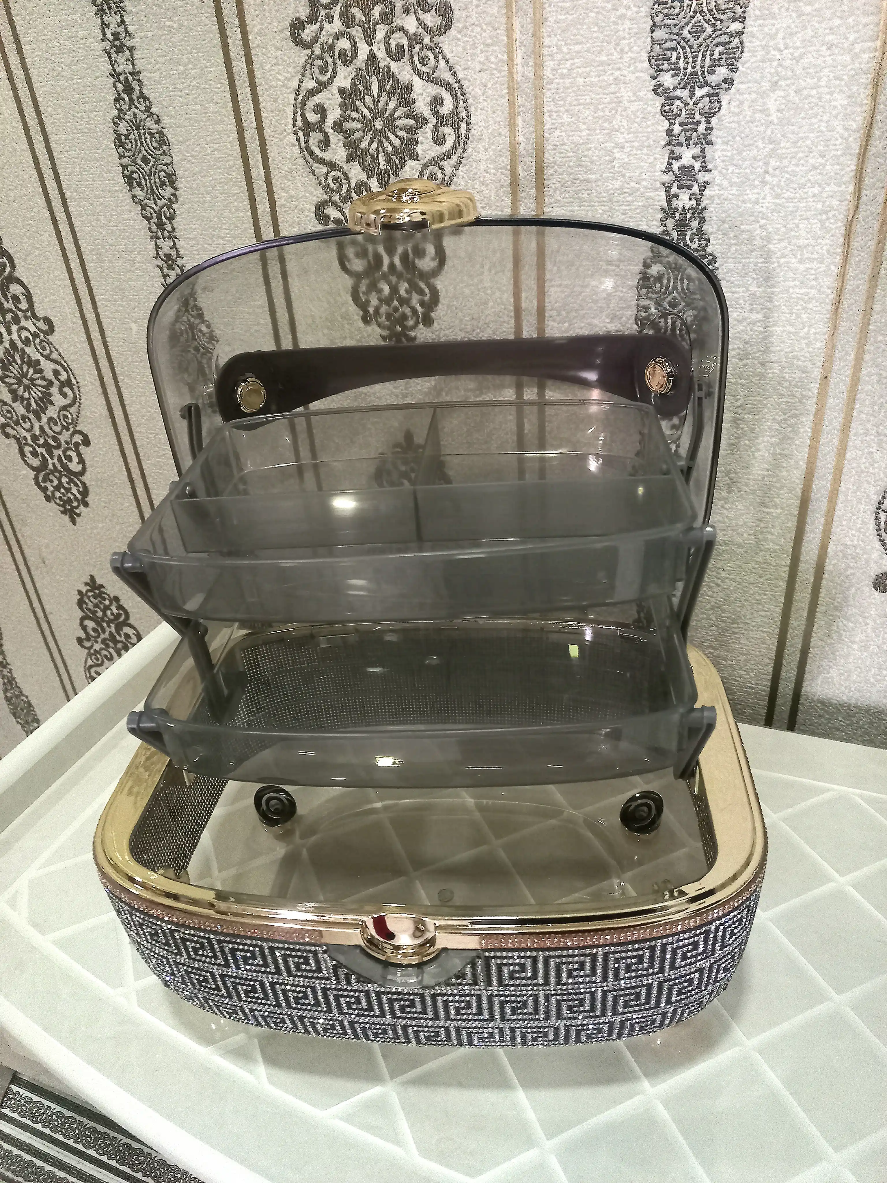 Органайзер для косметики, с замком, аптечка