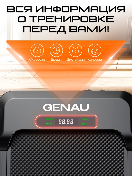 Беговая дорожка электрическая GENAU Wander X RT2-20B
