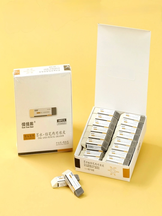 Двусторонний ластик Double Erase, для чернил и карандашей - 