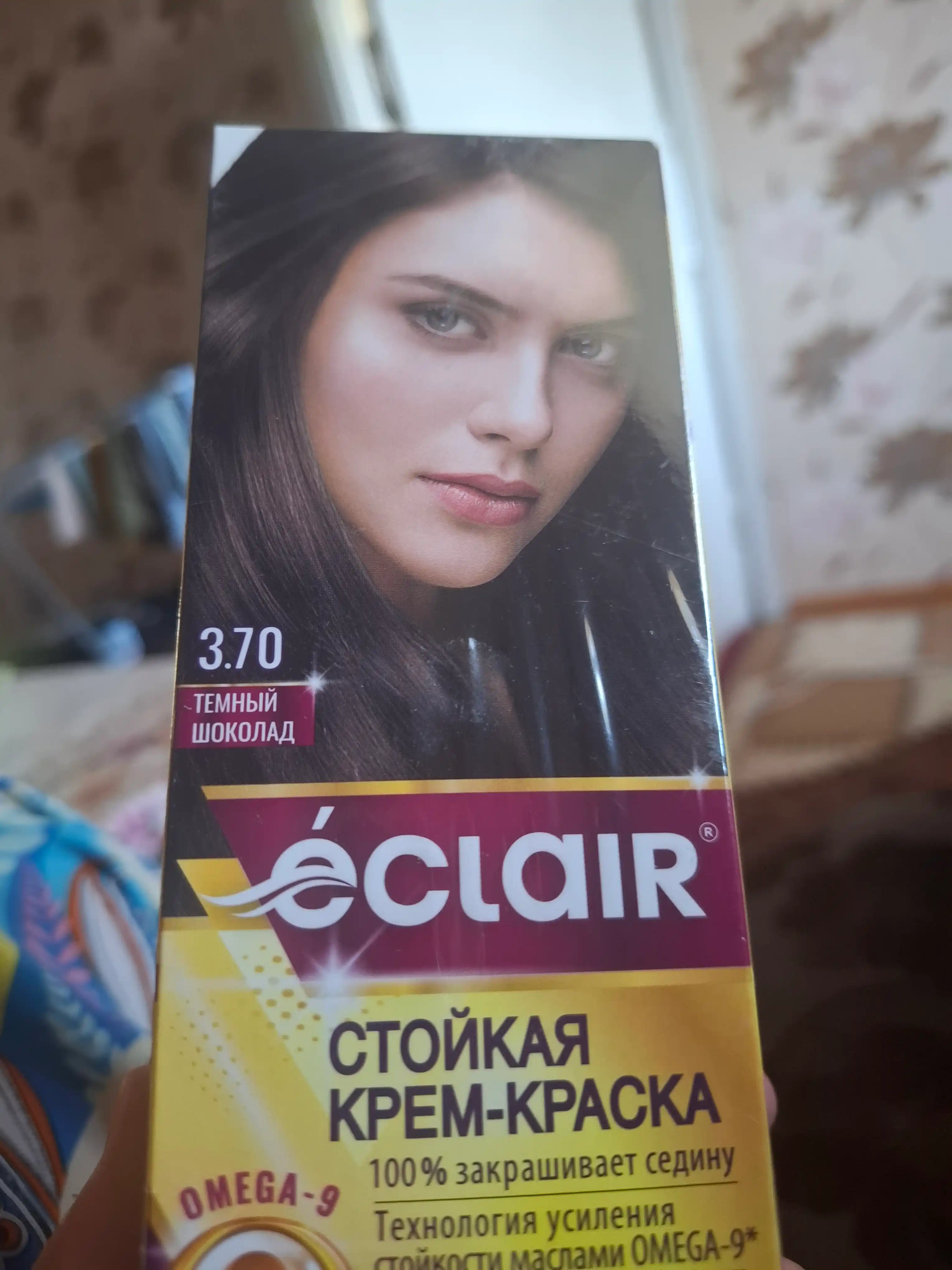Eclair Omega soch bo'yog'i - 9 "qora shokolad", 3.70
