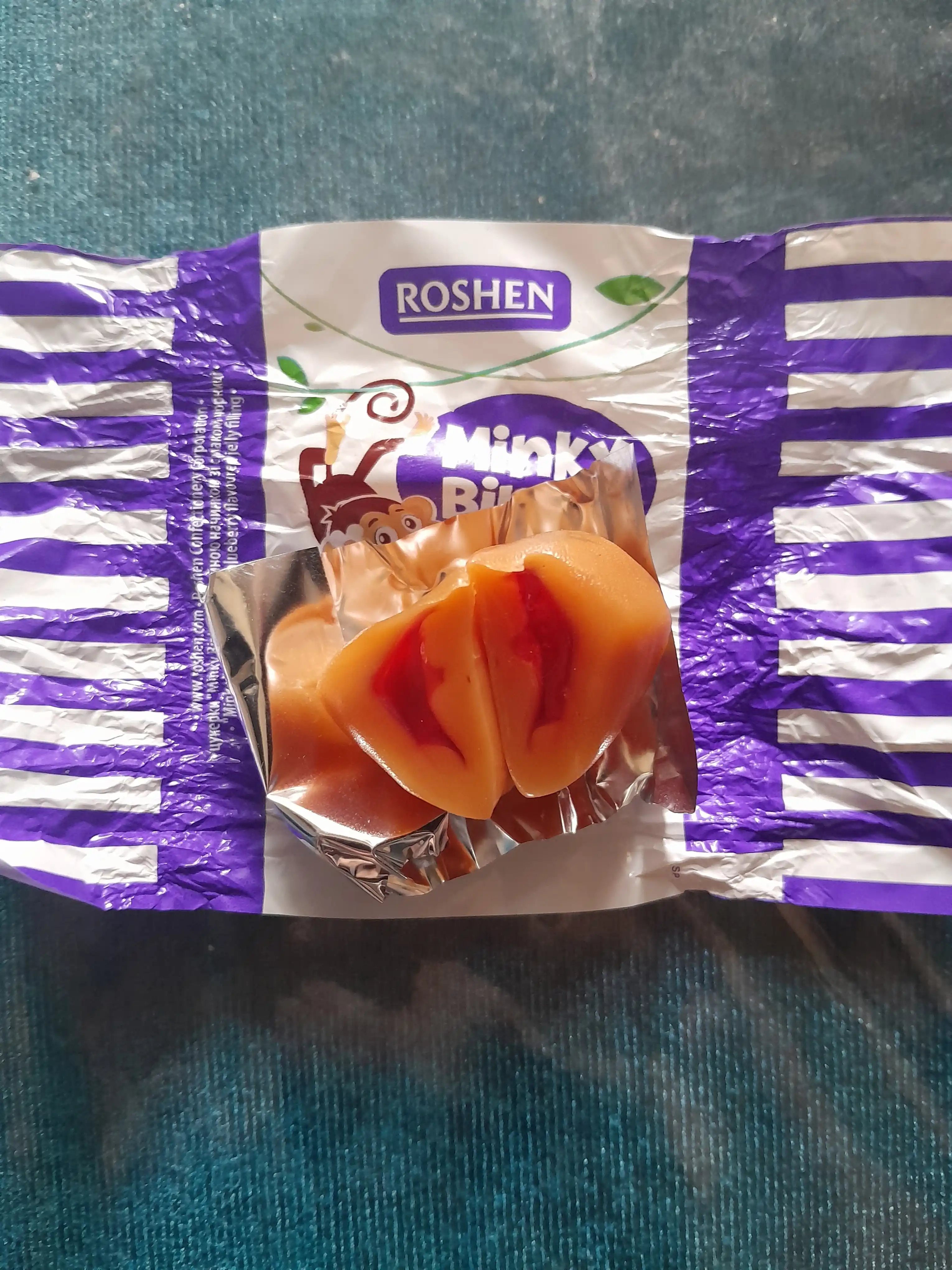 Iris Roshen Minky Binky jele bilan to'ldirilgan, 1 kg