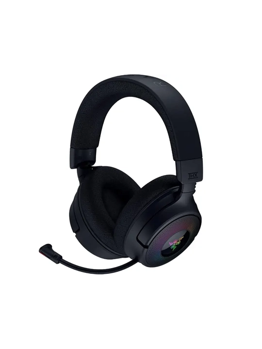 Razer Kraken V4 simsiz oʻyin minigarnituralari, USB-A/WL/BT, RGB, 70 soatgacha ishlash