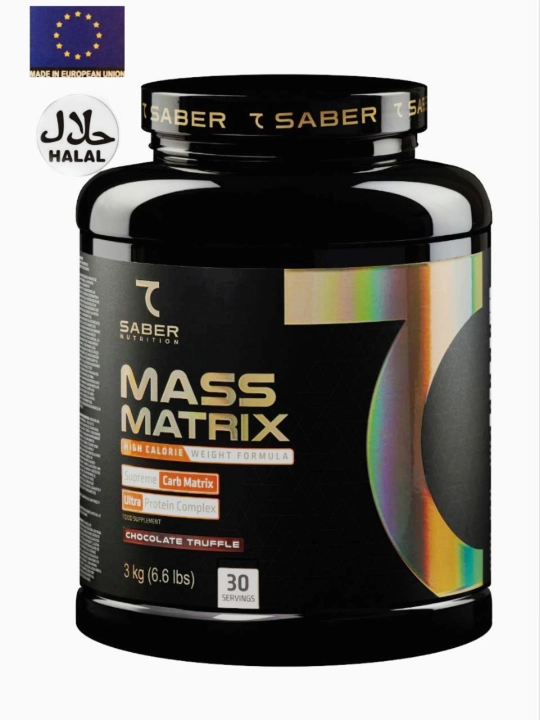 Gainer 7SABER MASS MATRIX, 3 kg, 30 porsiya