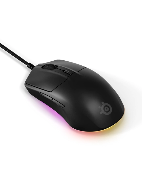 Игровая мышь SteelSeries Rival 3 Gen2, легкая, 77 гр, RGB, 60 млн нажатий