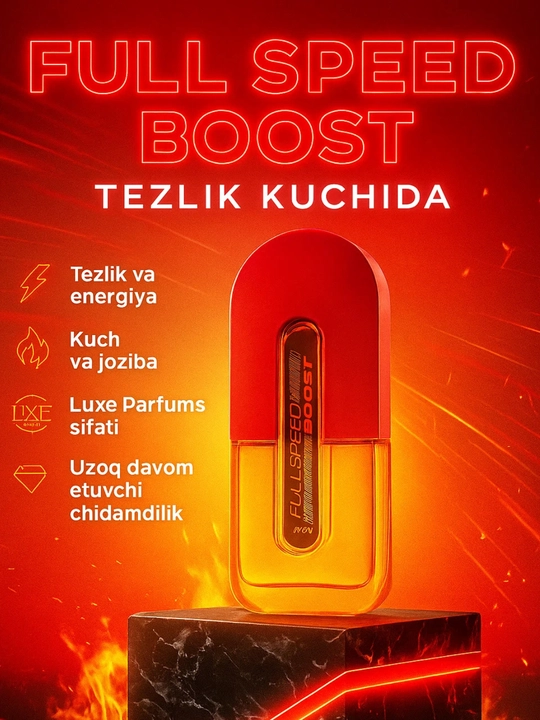 Туалетная вода "Full Speed Boost",  для мужчин, 75 мл - 