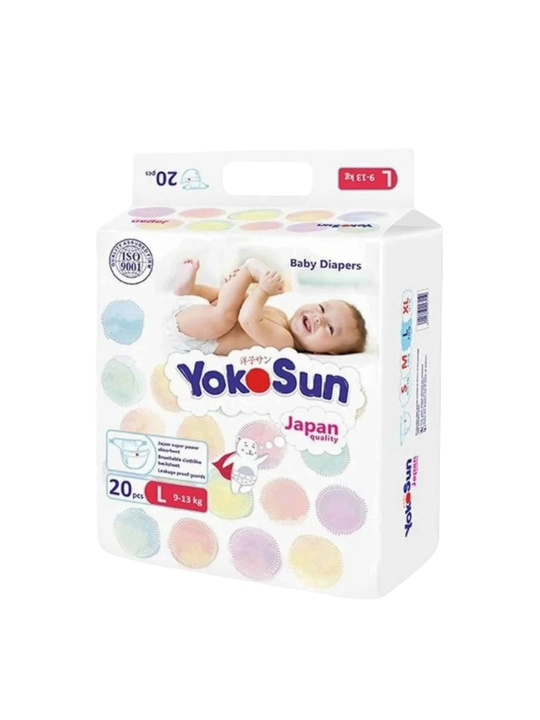 YokoSun Comfort Mini tagliklar, S/M/L/XL o‘lchamlar, yuqori singdiruvchanlik, 16–26 dona - 