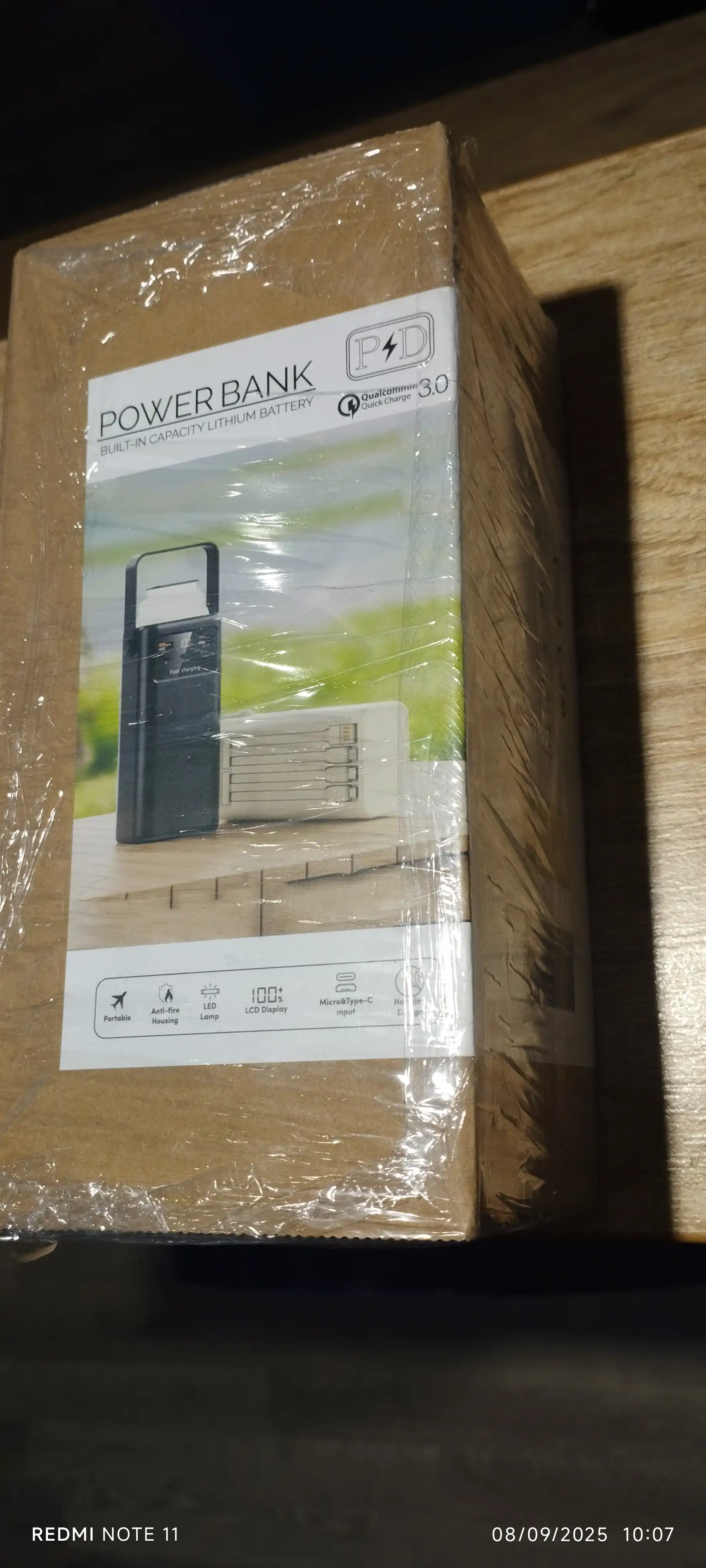 Tez zaryadlanuvchi tashqi akkumulyator, power bank 30000, 50000, 80000, 100000