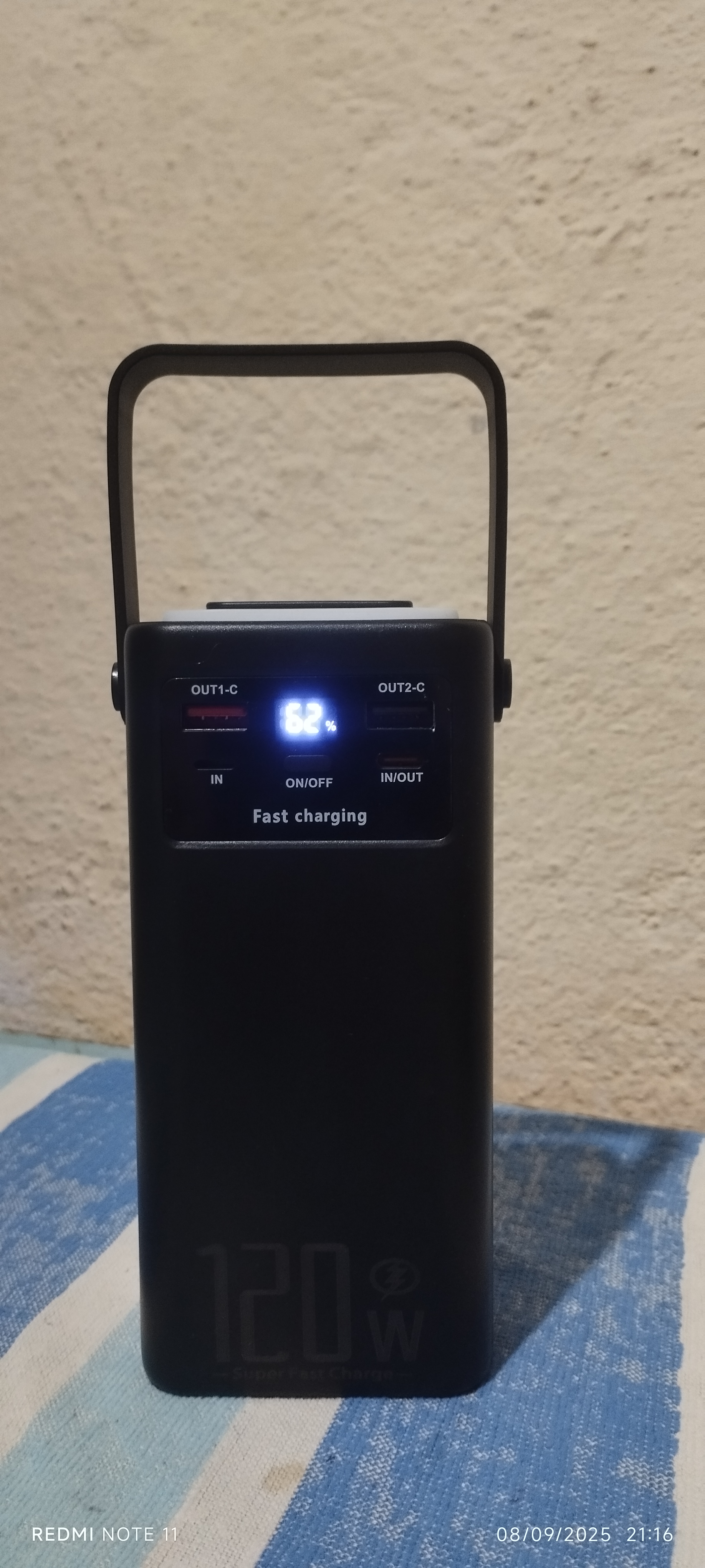 Tez zaryadlanuvchi tashqi akkumulyator, power bank 30000, 50000, 80000, 100000