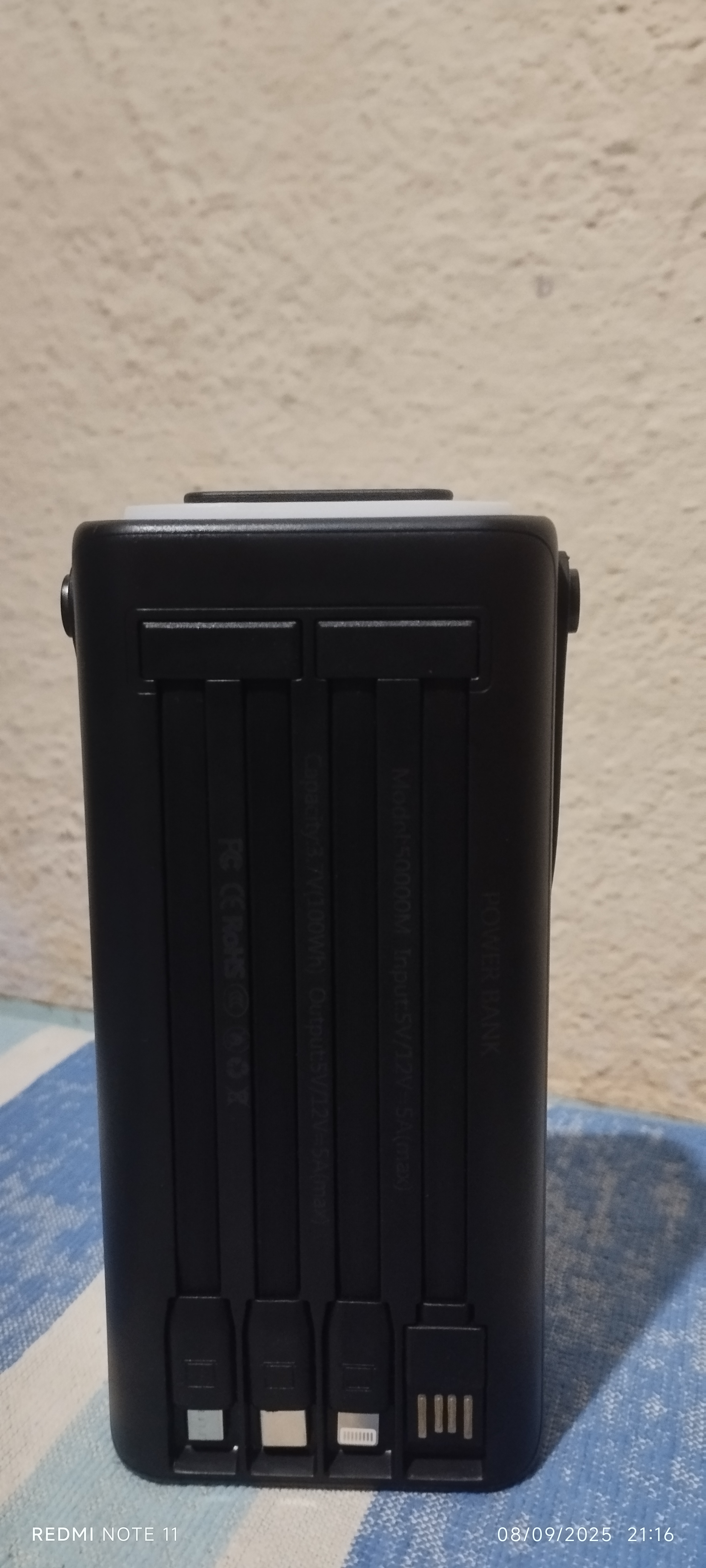 Tez zaryadlanuvchi tashqi akkumulyator, power bank 30000, 50000, 80000, 100000