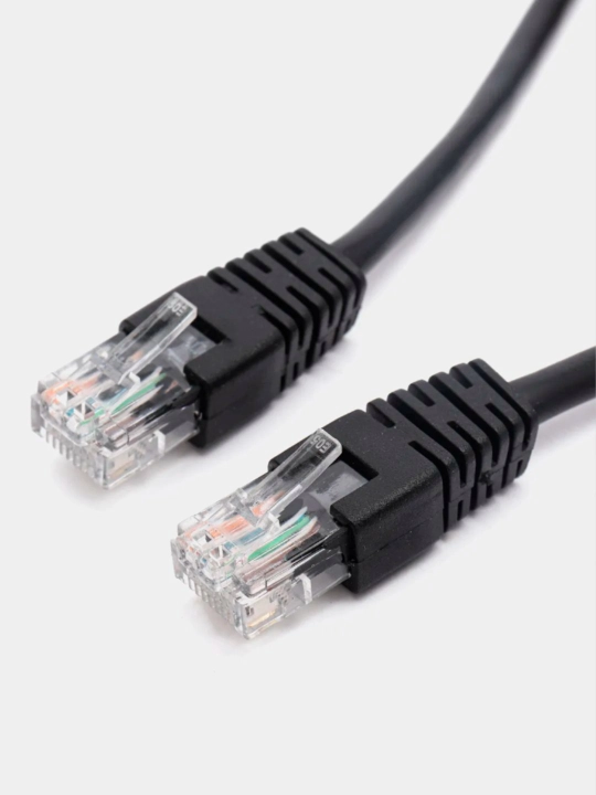 Сетевой кабель CAT-6 LAN до 10Гбит/сек, UTP для интернета, патч-корд RJ45, компьютерный