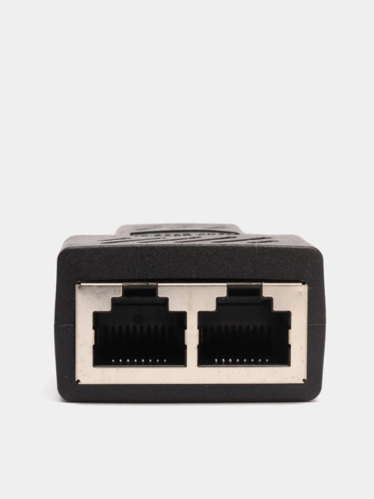 Соединитель LAN кабеля RJ45 - RJ45, разветвитель двух компьютерных кабелей
