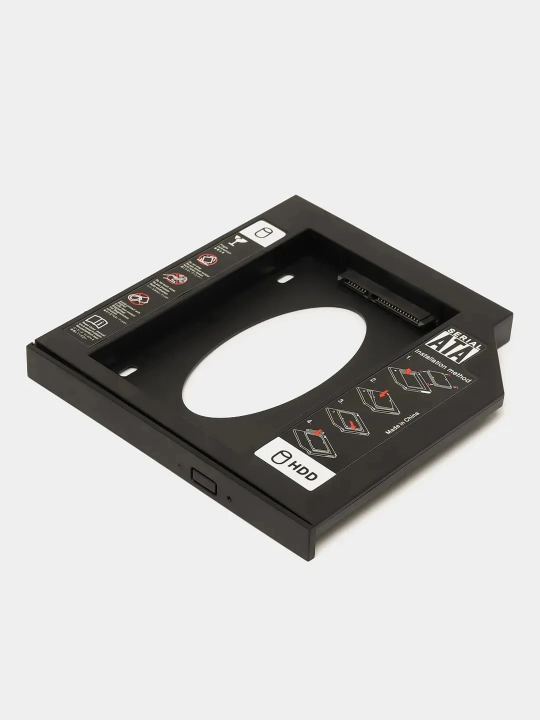 Optibay 12.7mm va 9.5mm, dvd, ssd, noutbuk uchun hdd adapteri