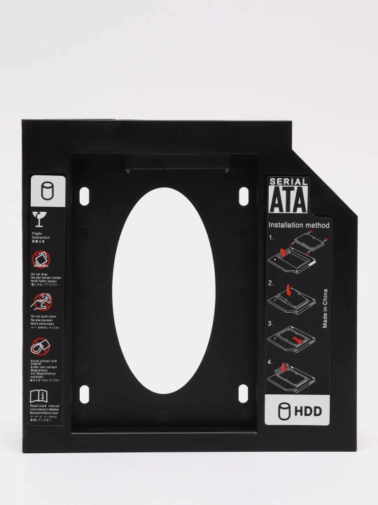 Optibay 12.7mm va 9.5mm, dvd, ssd, noutbuk uchun hdd adapteri