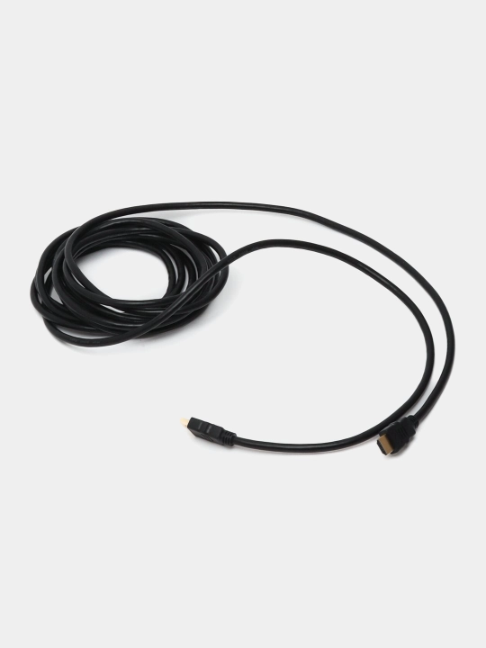 Кабель HDMI-HDMI для подключения к телевизору, приставке, монитору, проектору, компьютеру