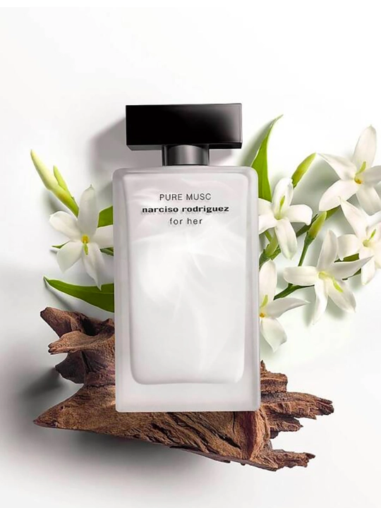 Narciso Rodriguez Pure Musc парфюмерная вода для женщин, цветочно-мускусный аромат, 100 мл - 