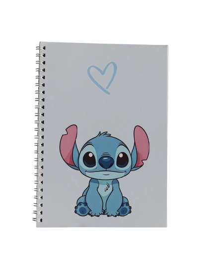 Блокнот Лило и Стич, Lilo & Stitch, А5, 40 страниц, на пружинке, мультфильм милый стиль — ТОЧКА-СТИЧ-ГОРЧИЧ-лист