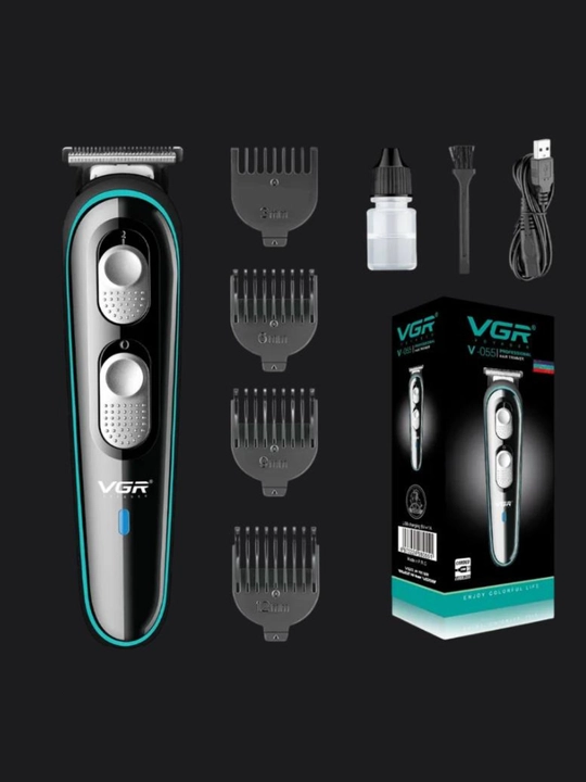 Professional simsiz soch olish mashinasi VGR V-030, V-055, trimmer soqol olish uchun