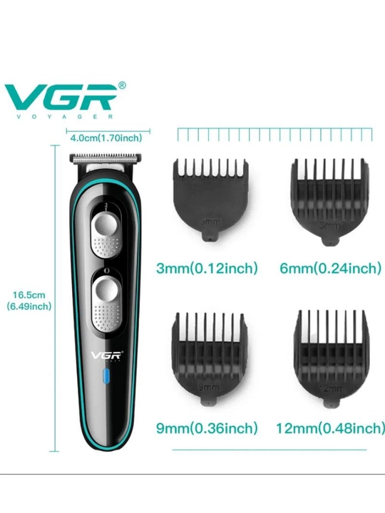 Professional simsiz soch olish mashinasi VGR V-030, V-055, trimmer soqol olish uchun