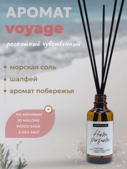 Ароматизатор диффузор с палочками для дома, автомобиля и офиса
