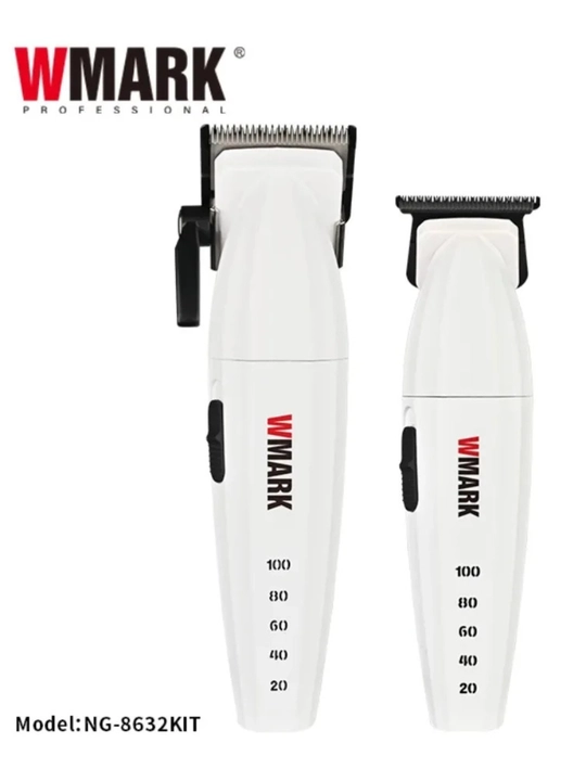 Simsiz professional mosinka va trimmer WMARK, soch va soqolni kesish uchun