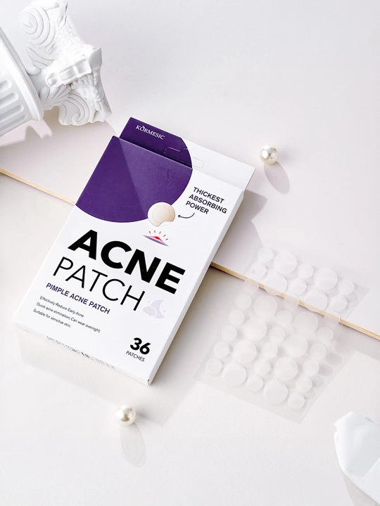Acne plaster qadoqda 20 dona| papula va husnbuzarlarga qarshi plastirlar - qadoqda 36 dona
